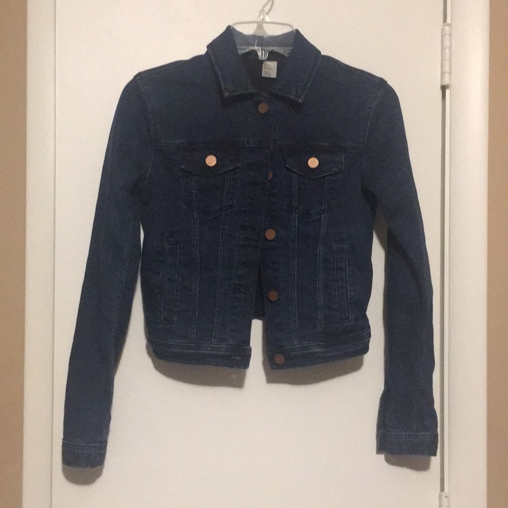 H&M Divided Dark Denim Jacket